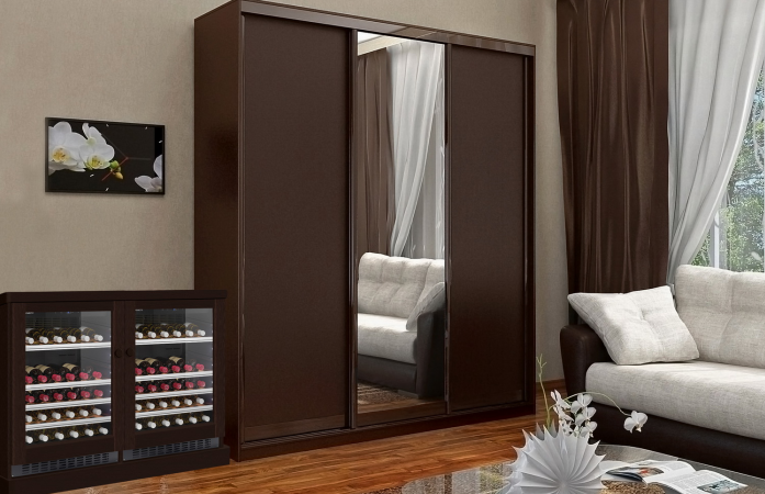 Винный шкаф DOMETIC C50G Double Wooden Wenge в магазине «На диване» в Самаре  — Выгодная цена