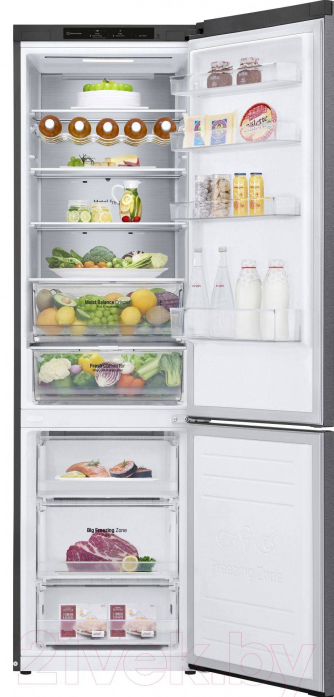 Холодильник LG GW-B509SMJM графит в магазине «На диване» в Самаре  — Выгодная цена