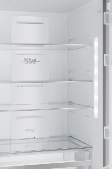 Холодильник Weissgauff WRK 2000 D Full NoFrost Inverter Grey Glass в магазине «На диване» в Самаре  — Выгодная цена