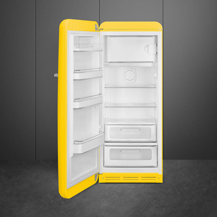 Холодильник Smeg FAB28LYW5 желтый в магазине «На диване» в Самаре  — Выгодная цена