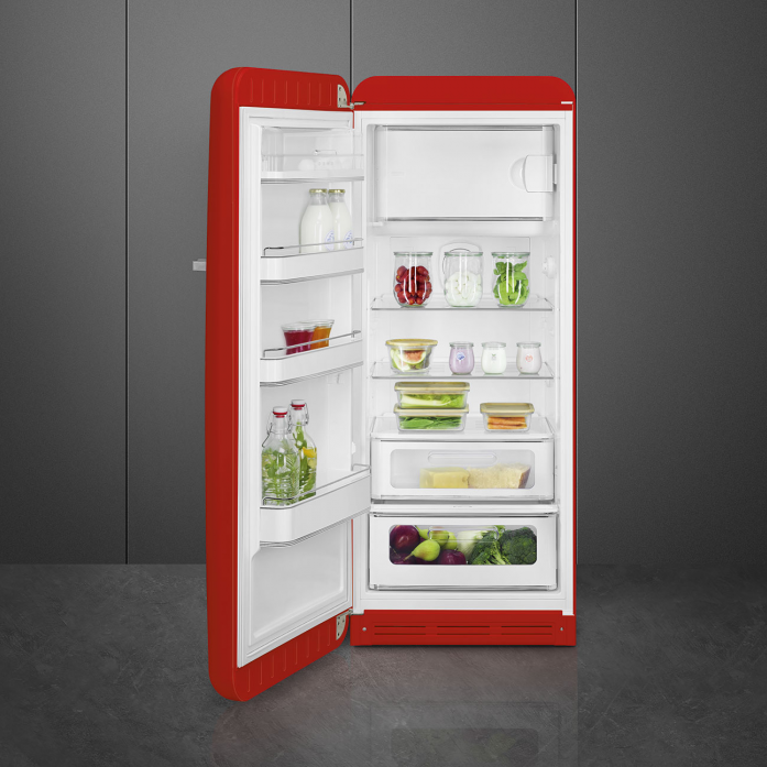 Холодильник Smeg FAB28LRD6 красный в магазине «На диване» в Самаре  — Выгодная цена