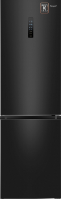 Холодильник Weissgauff WRK 2000 Total NoFrost Inverter Black Inox 433 061