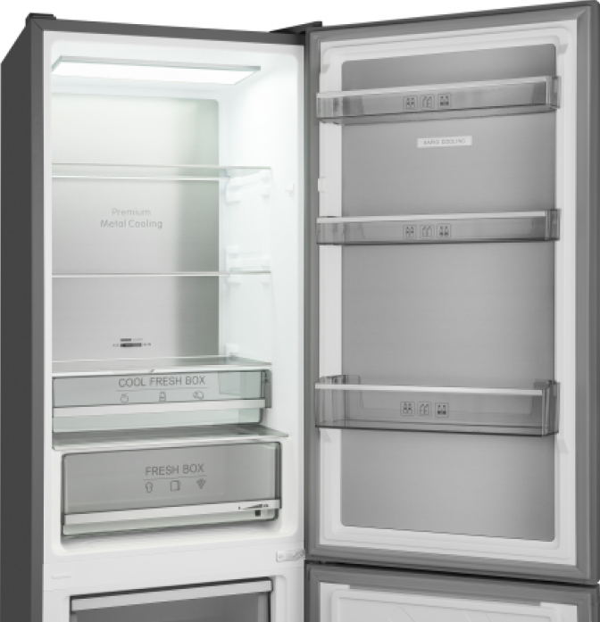 Холодильник Weissgauff Холодильник Weissgauff WRK 2000 Premium Total NoFrost Dark Grey 439054 в магазине «На диване» в Самаре  — Выгодная цена