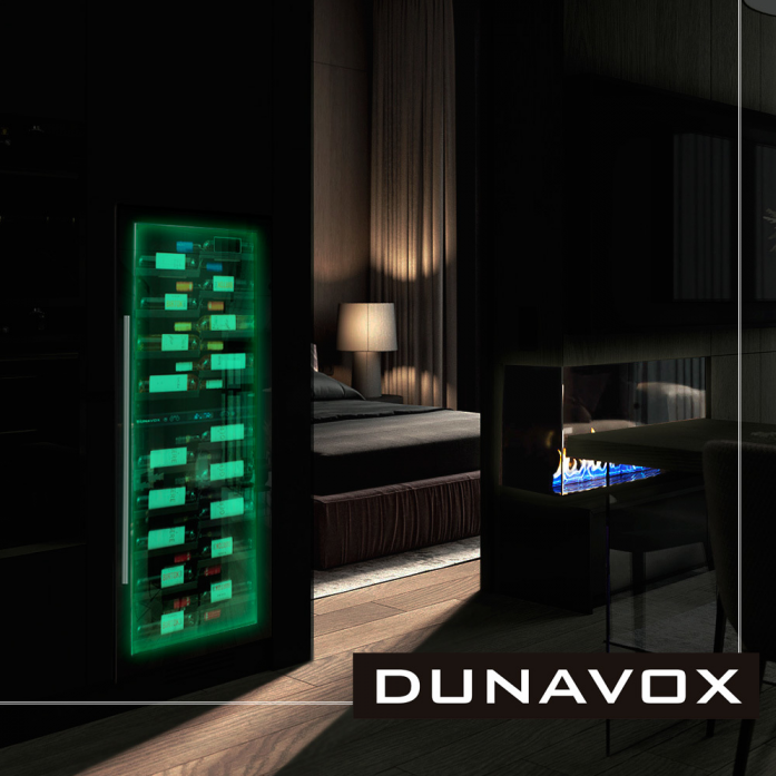 Винный шкаф Dunavox DX-104.375DB в магазине «На диване» в Самаре  — Выгодная цена