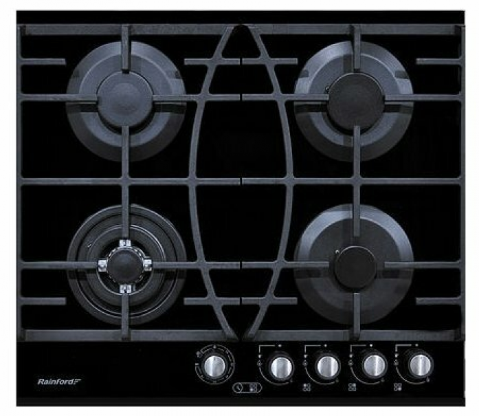 Газовая варочная панель Rainford RBН-4614 BFWТ Black