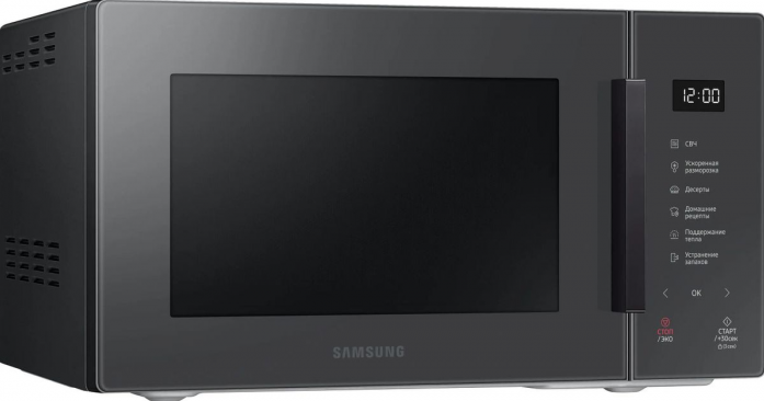 Микроволновая печь Samsung MS23T5018AC/BW антрацит в магазине «На диване» в Самаре  — Выгодная цена