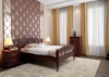 Кровать Dreamline Флоренция ясень-венге с серебряной патиной 90х200