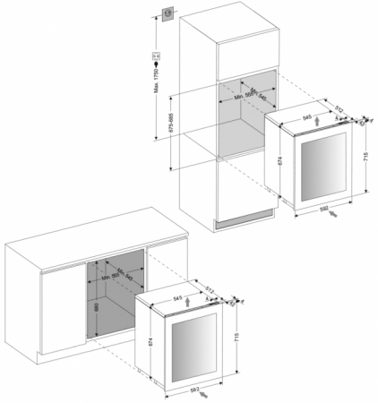 Винный шкаф Dunavox DAVG-32.80DOP.TO в магазине «На диване» в Самаре  — Выгодная цена