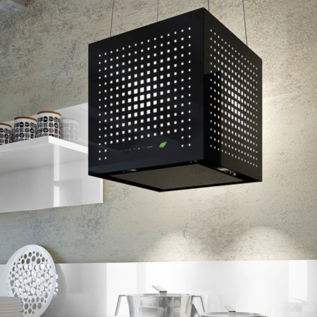 Островная вытяжка Falmec Rubik E.Ion Is Glass Black 42 см CERI42.E0P6#ZZZN441F в магазине «На диване» в Самаре  — Выгодная цена